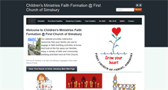 Desktop Screenshot of firstchurchsimsbury.com